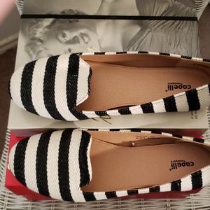 Capelli striped flats